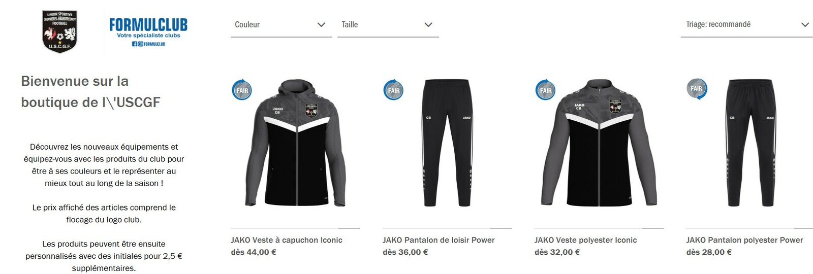 La Boutique 2025-2026 !