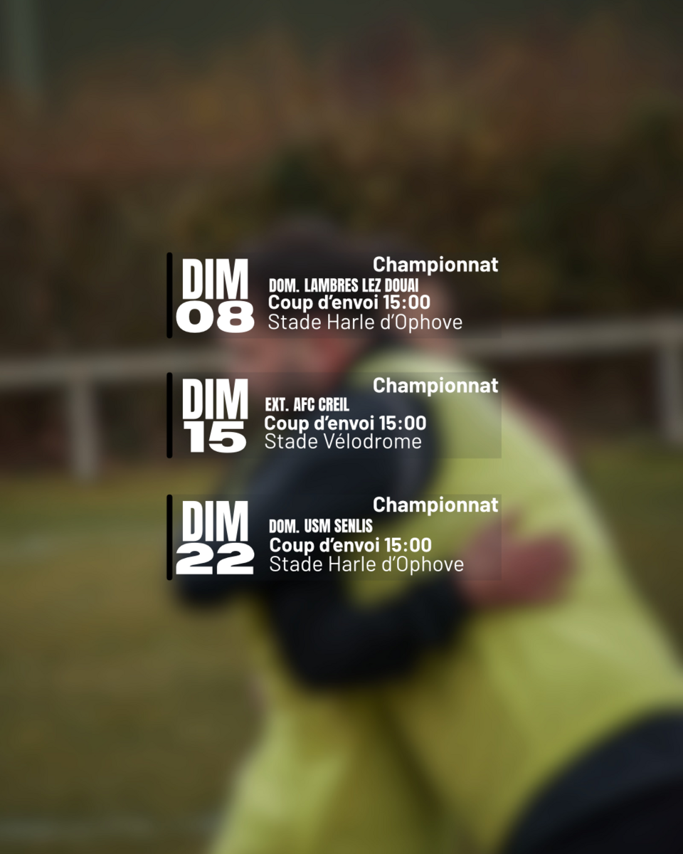 Calendrier de février Régional 2